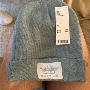 Boys Lie Soft Blue Beanie